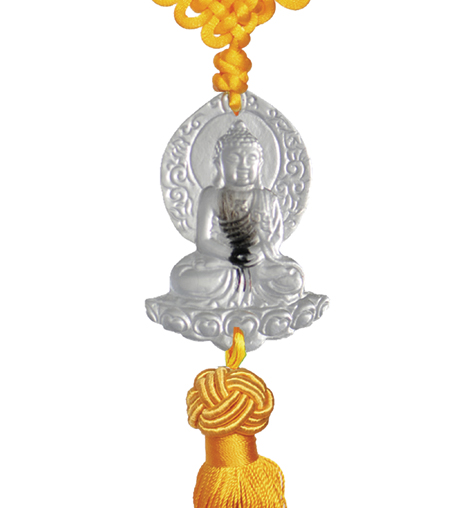 維尼寶貝大圓滿車(chē)掛胎毛鏈