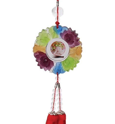 維尼寶貝好運(yùn)蓮年胎毛鏈