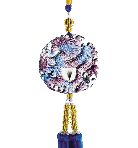 維尼寶貝龍嘯九州胎毛鏈