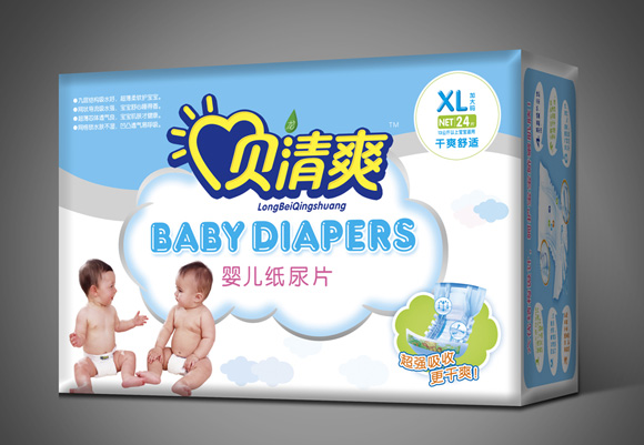 貝清爽紙尿片XL