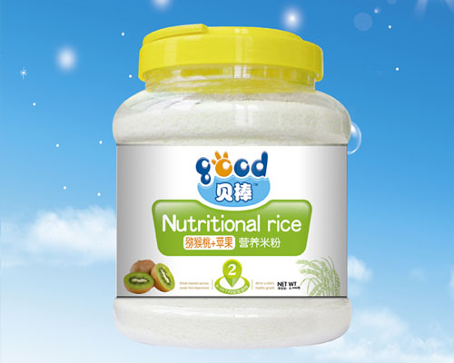 貝棒獼猴桃+水果營(yíng)養(yǎng)米粉