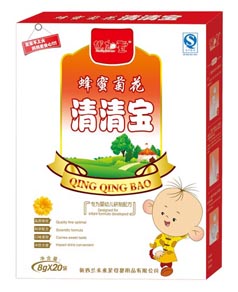 優(yōu)加壹嬰幼兒蜂蜜菊花清清寶