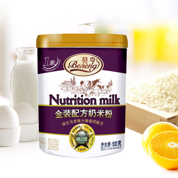 貝亨益生元多維大骨高鈣奶米粉