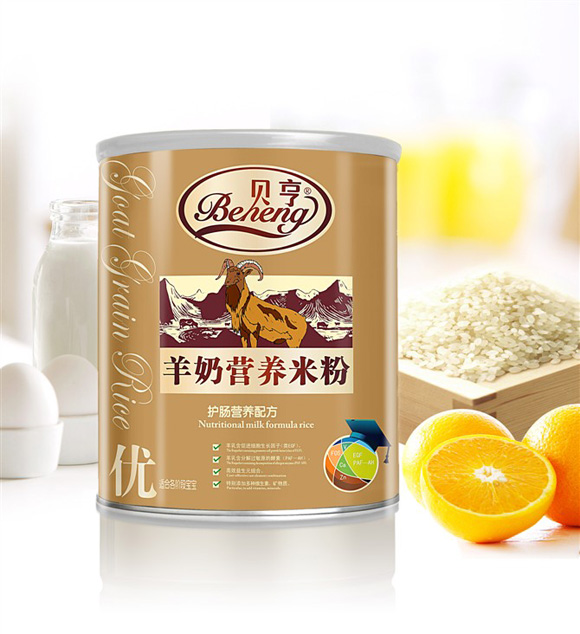 貝亨護腸營養(yǎng)羊奶米粉