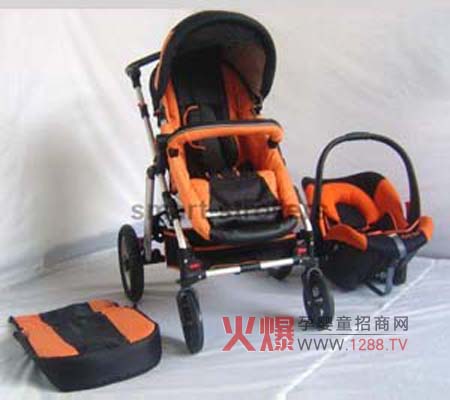 艾珈壹嬰兒推車安全座椅