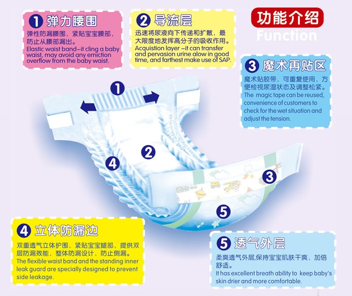 拍拍爽高檔尿褲簡(jiǎn)介