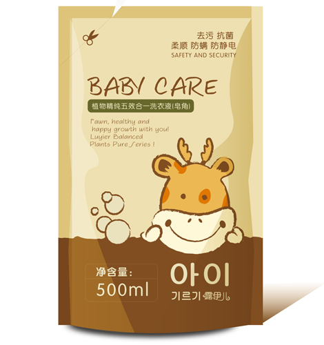 五效合一洗衣液(皂角)500ml