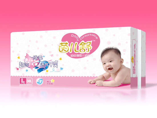 茵兒舒嬰兒紙尿片L號38片