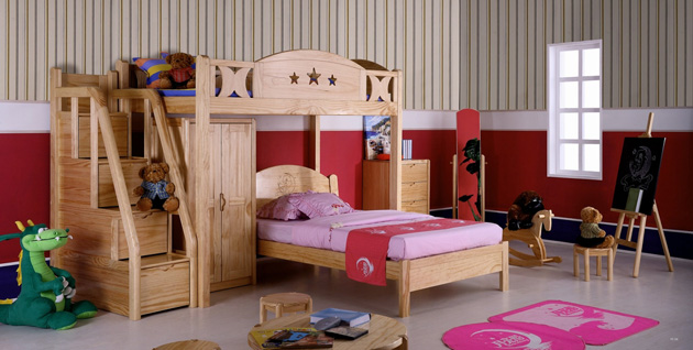 月亮船兒童家具月亮船單層床