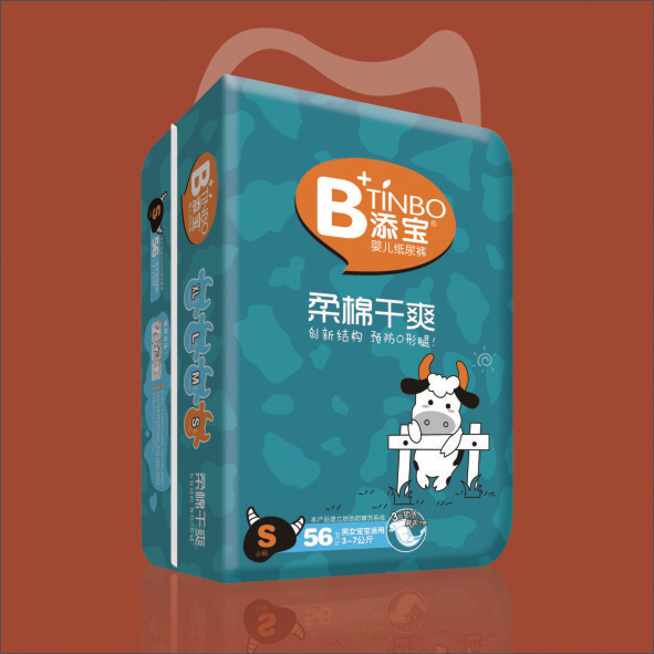 添寶柔棉干爽yinge尿褲S56