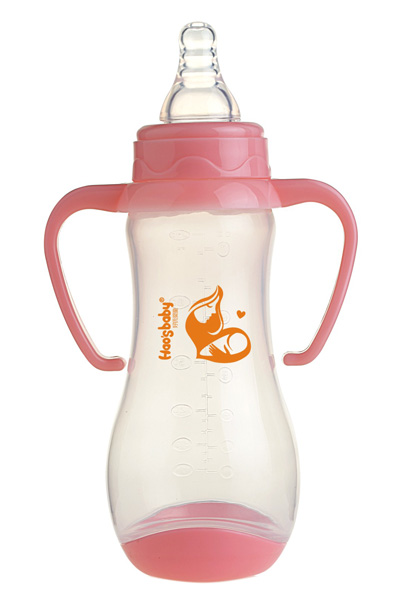 好氏嬰童粉色標(biāo)口PP奶瓶