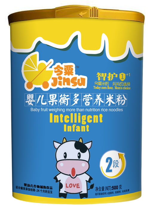 今粟yinge果衡多營養(yǎng)米粉2段500g