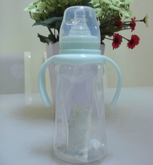 阿拉丁帶柄奶瓶藍(lán)色