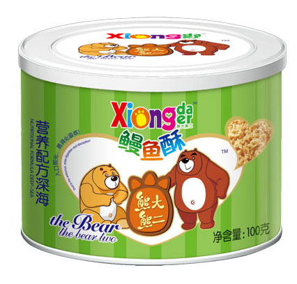 熊大熊二營(yíng)養(yǎng)配方深海鰻魚酥