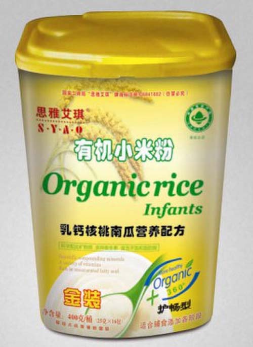 思雅艾琪乳鈣護(hù)暢型有機小米粉