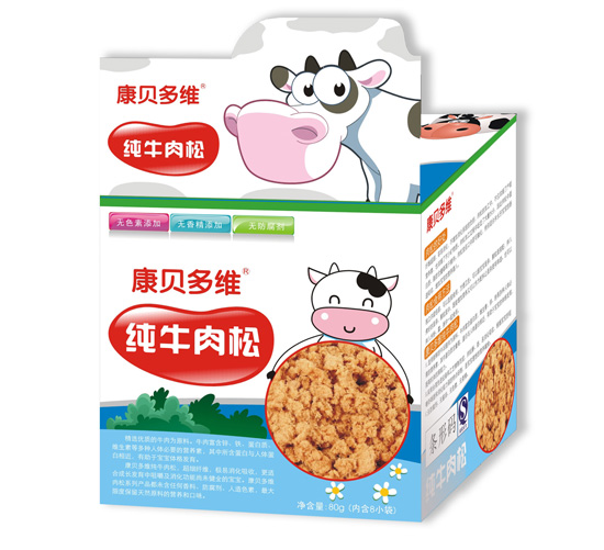 康貝多維純牛肉松