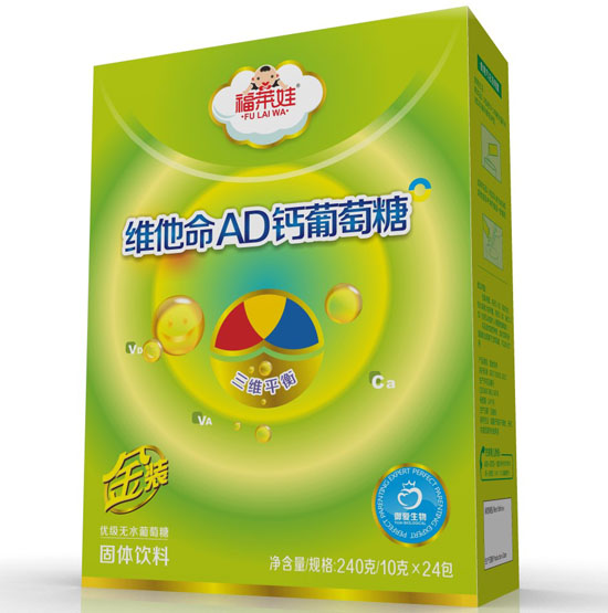 福萊娃維他命AD鈣葡萄糖