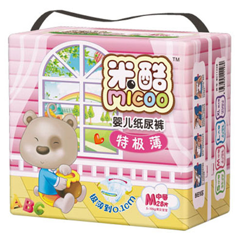 米酷特極薄yinge紙尿褲(中號)
