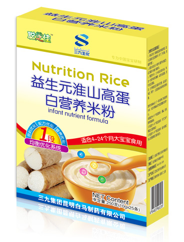 聰芝佳益生元準(zhǔn)山營養(yǎng)米粉