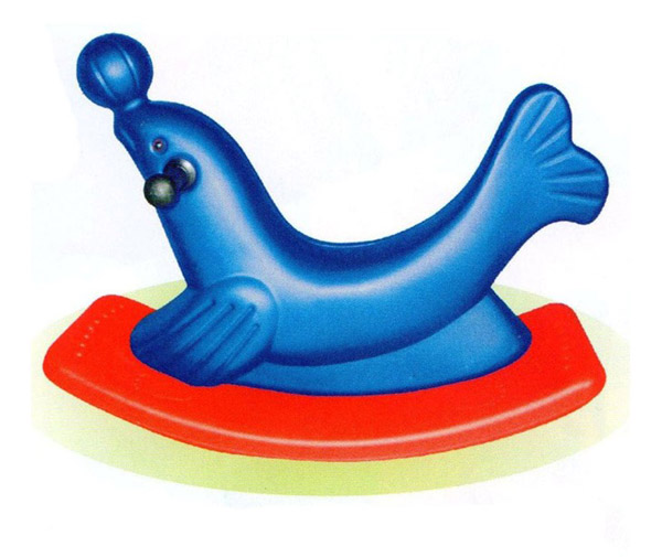 佳奇士雙色動(dòng)物搖馬(海獅)