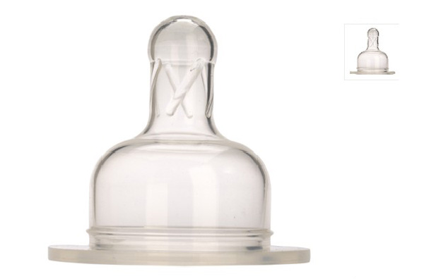 貝麗寬口硅膠奶嘴-階段3+Y型口(雙個裝)