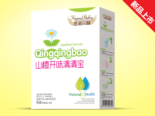 金諾貝嬰山楂開味清清寶盒裝