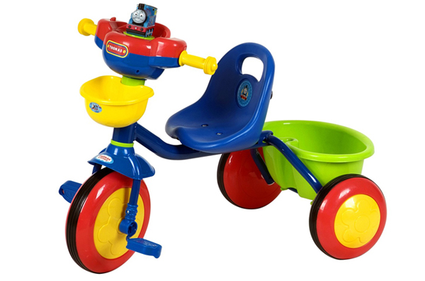 金六一彩輪三輪童車