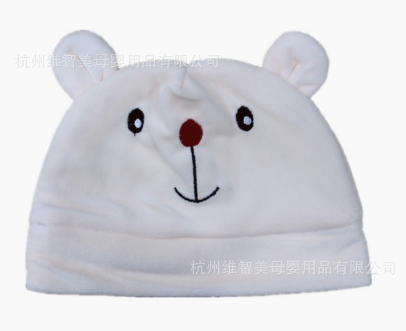 寶潔小熊剪絨帽