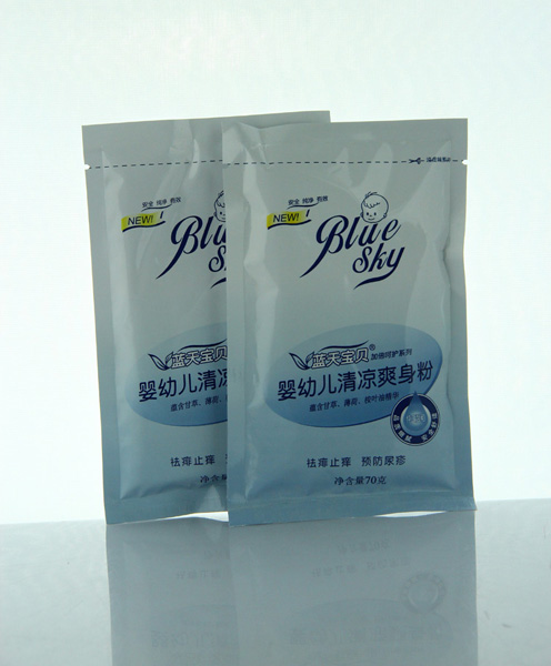 藍天寶貝袋裝爽身粉70g