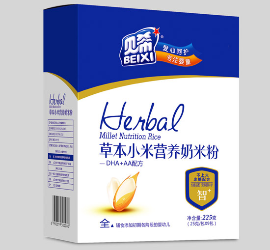 貝希DHA+AA配方營(yíng)養(yǎng)奶米粉