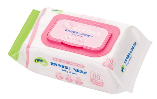 寶貝可愛嬰兒屁屁濕巾80抽