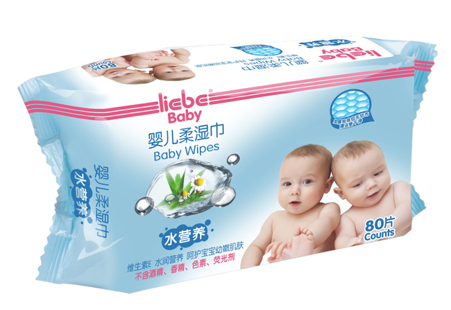 利貝護臀濕巾80片