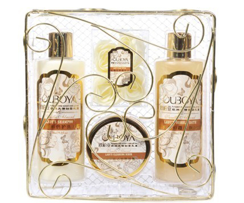 雅孕金色鐵線(xiàn)禮籃套裝