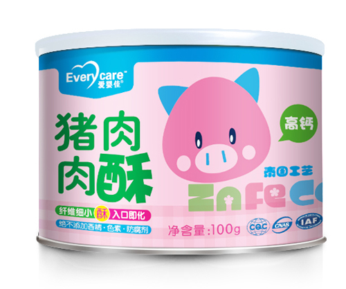 愛嬰佳頑皮動(dòng)物肉松豬肉酥