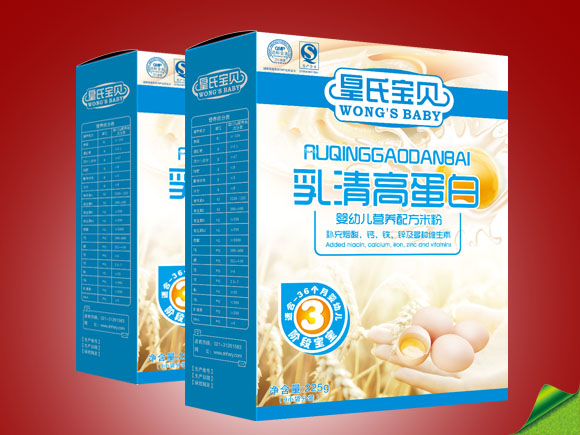 皇氏寶貝盒裝乳清高蛋白營(yíng)養(yǎng)米粉3段