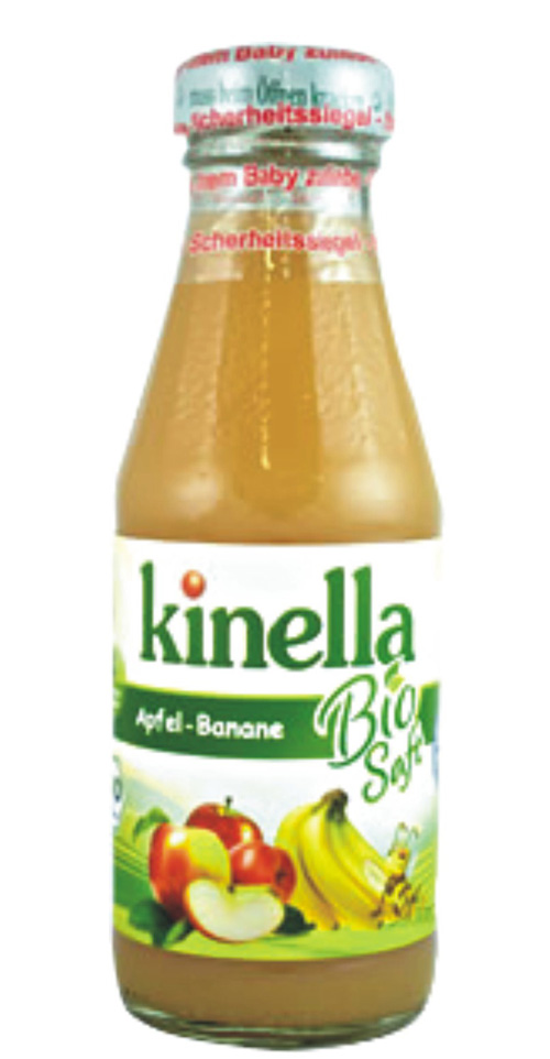 康愛牌蘋果香蕉混合果汁