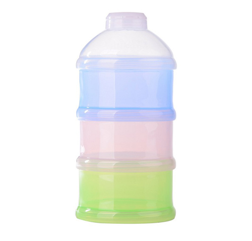 矽利康三層奶粉盒