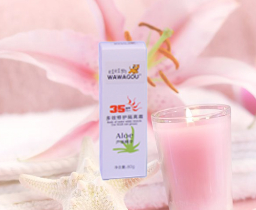 娃娃狗多效修護隔離霜(蘆薈)