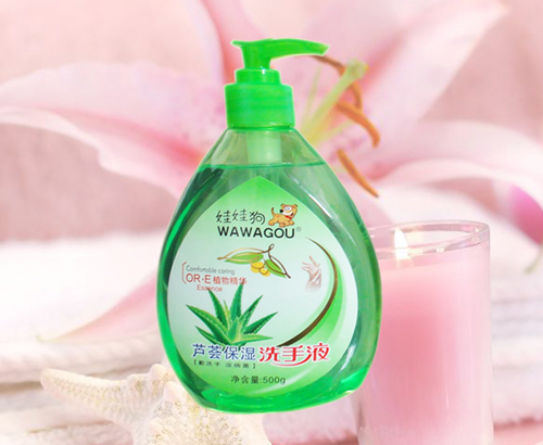 娃娃狗兒童蘆薈洗手液