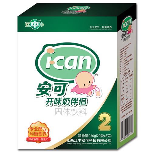 安可開(kāi)味奶伴侶固體飲料2段