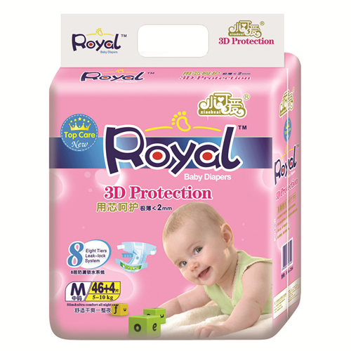 小可愛紙尿褲極薄粉金裝M號