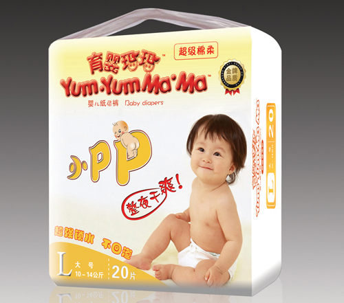 育嬰瑪瑪紙尿褲L型號(hào)