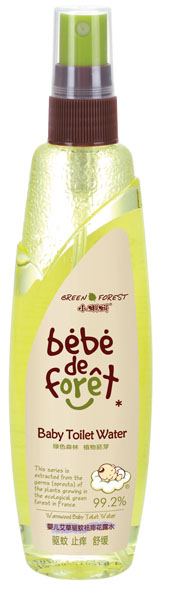 小蝌蚪嬰兒艾草驅(qū)蚊祛痱花露水