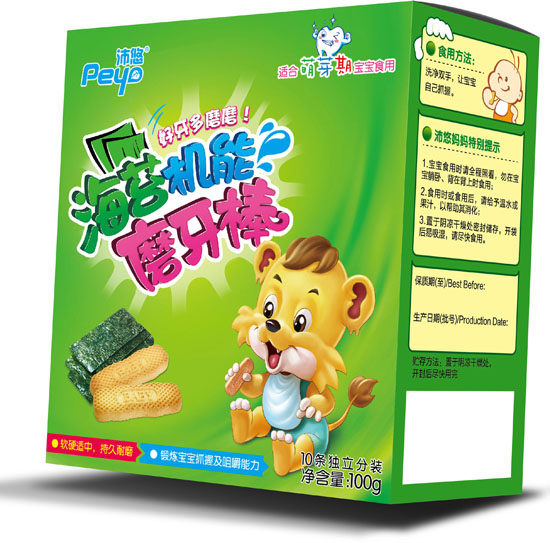 沛悠海苔機(jī)能磨牙棒