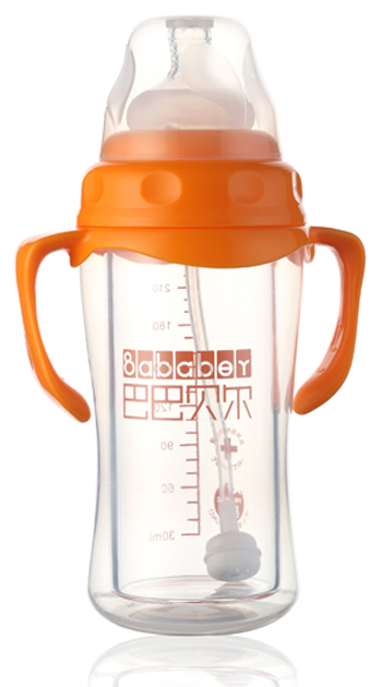 巴巴貝爾雙層防爆玻璃奶瓶240ML