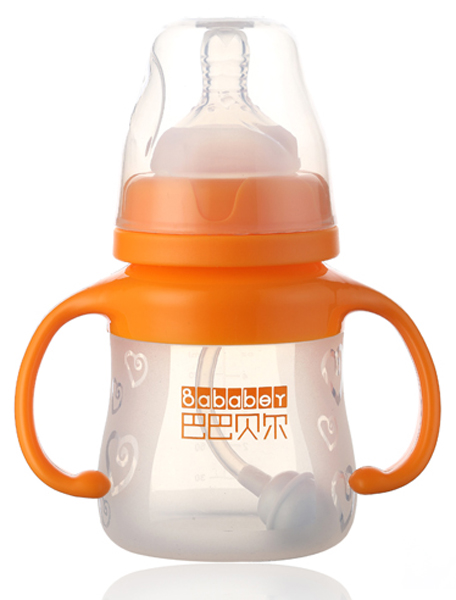 巴巴貝爾寬口徑硅膠自動奶瓶150ML