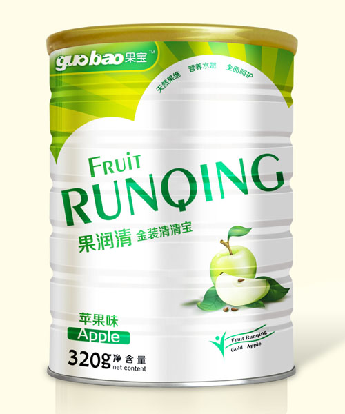果寶果潤清金裝清清寶蘋果味罐
