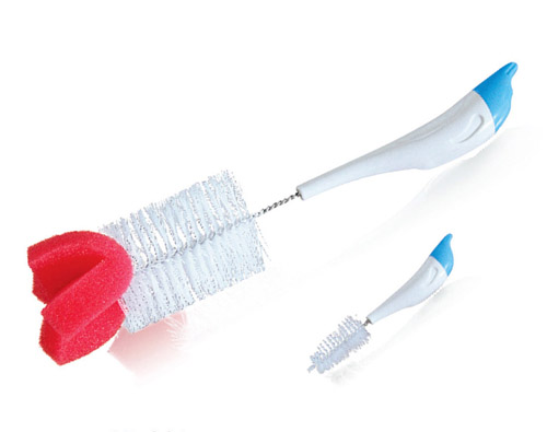 愛(ài)樂(lè)寶海綿奶瓶刷(海豚組合)