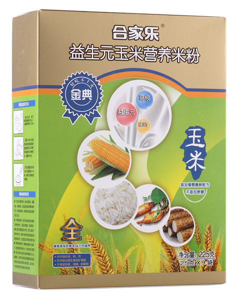 合家樂金典益生元玉米米粉全段盒裝
