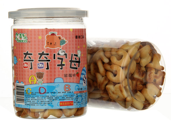 多喜智字母餅干